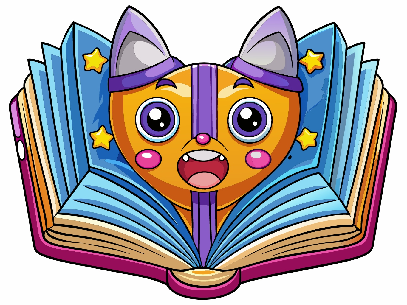 벡터, 이미지오픈북, 책, 독서, 시험 (8)