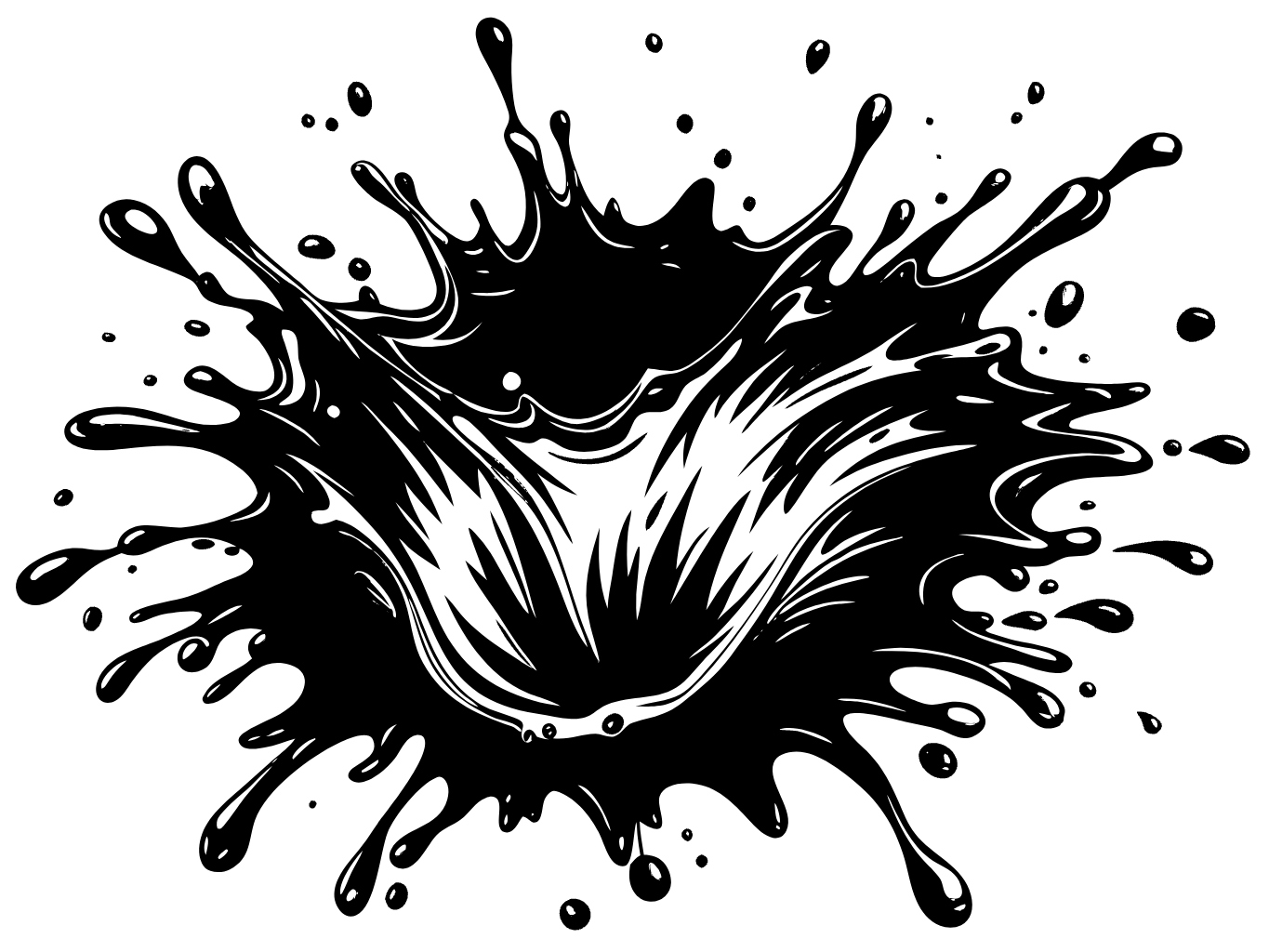 벡터, 이미지페인트, 색칠, 물감-splash (6)