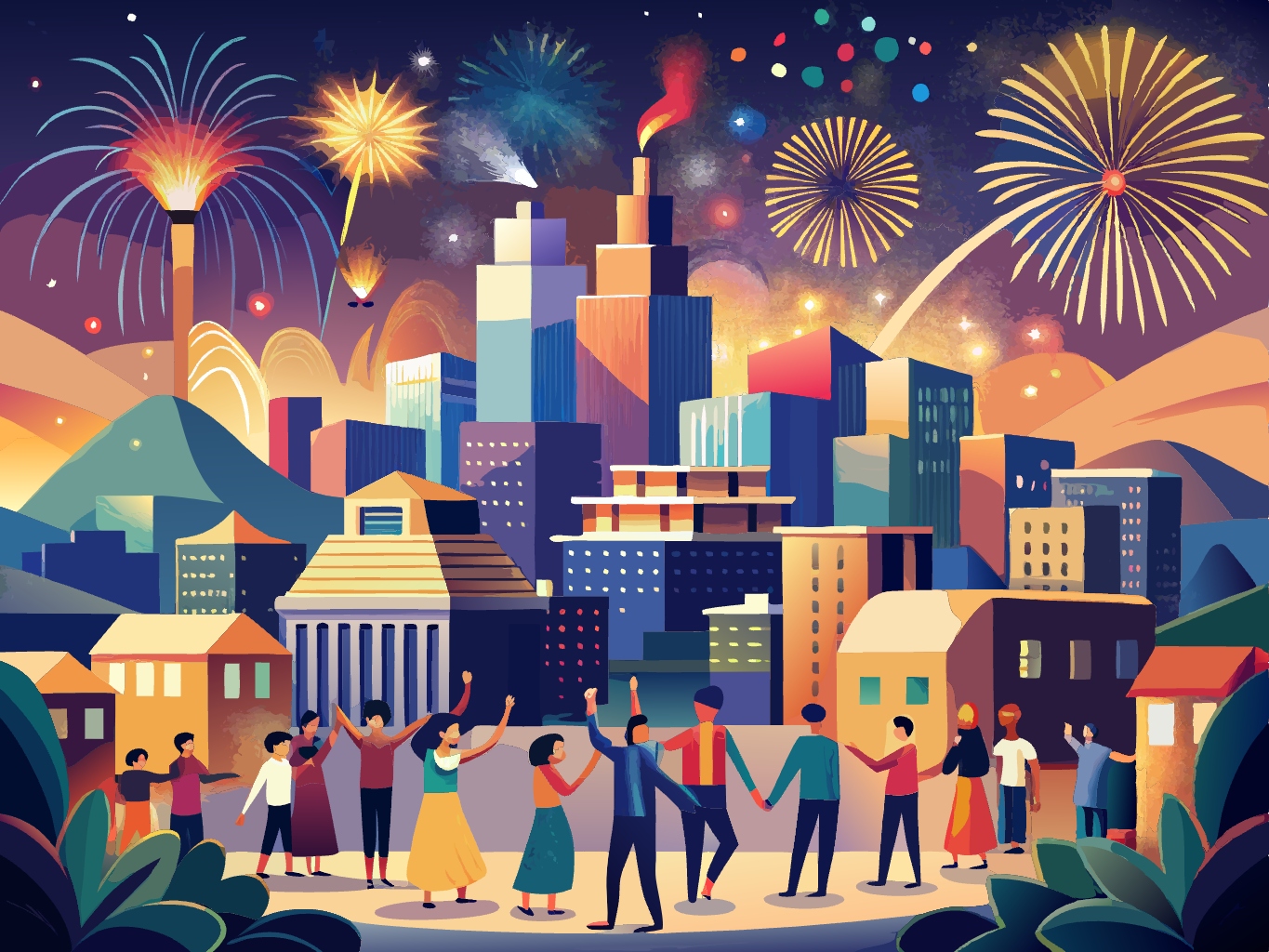 새해, 신년, 새해복, 뉴이어new-year (8)