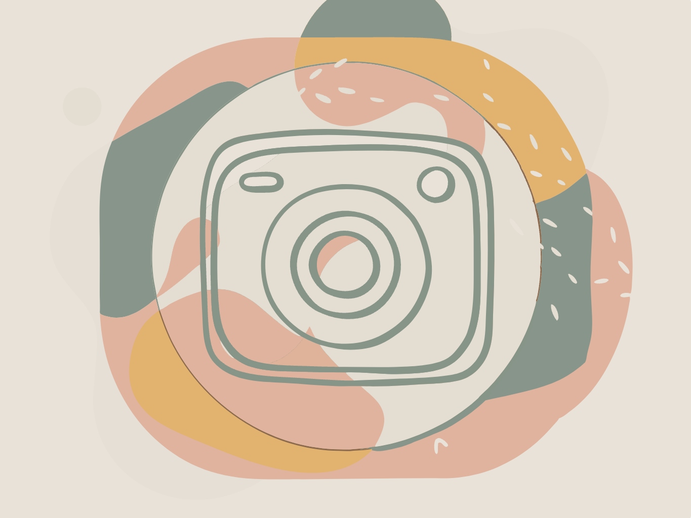 인스타그램로고, 로고, 콧수염new-instagram-logo (4)