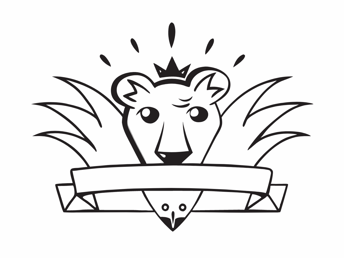 템플릿template-for-라이언 사자 lion (35)