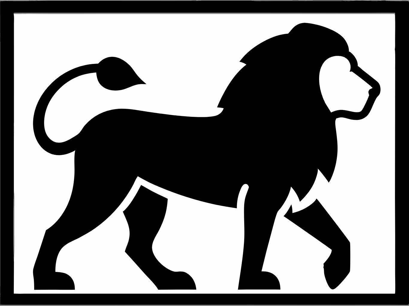 템플릿template-for-라이언 사자 lion (37)