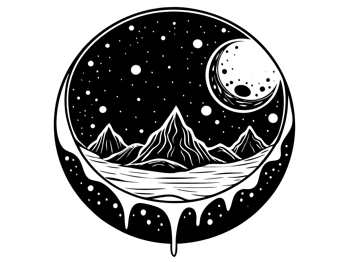 템플릿template-for-문 달 moon