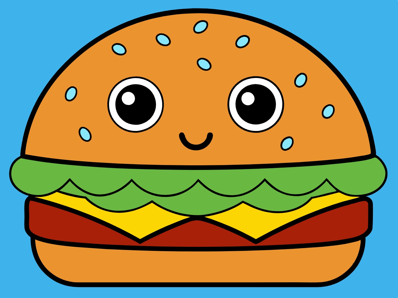 템플릿template-for-버거 햄버거 burger (29)