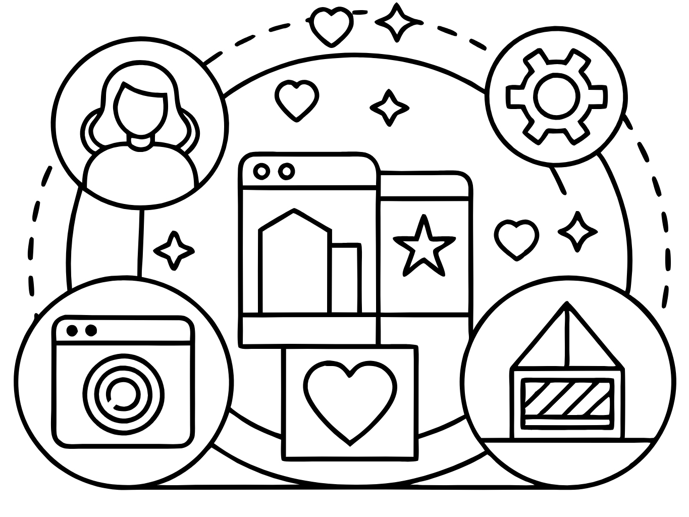 템플릿 template-for-social-media-아이콘 우상 상징 icons