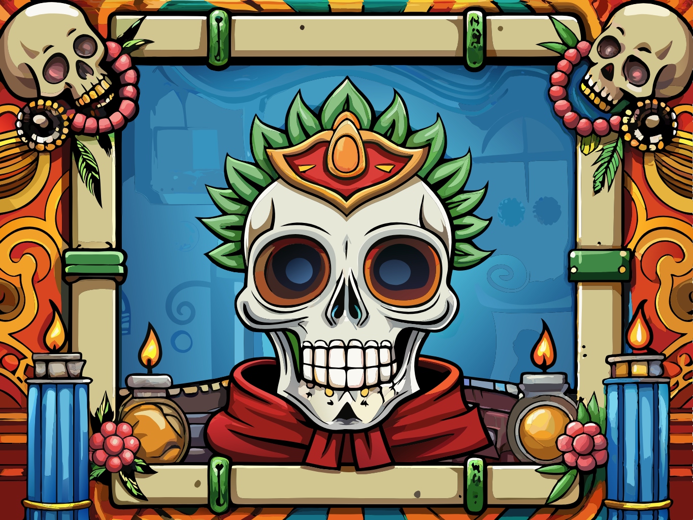 템플릿 template-for-두개골 머리 대가리 skull (6)