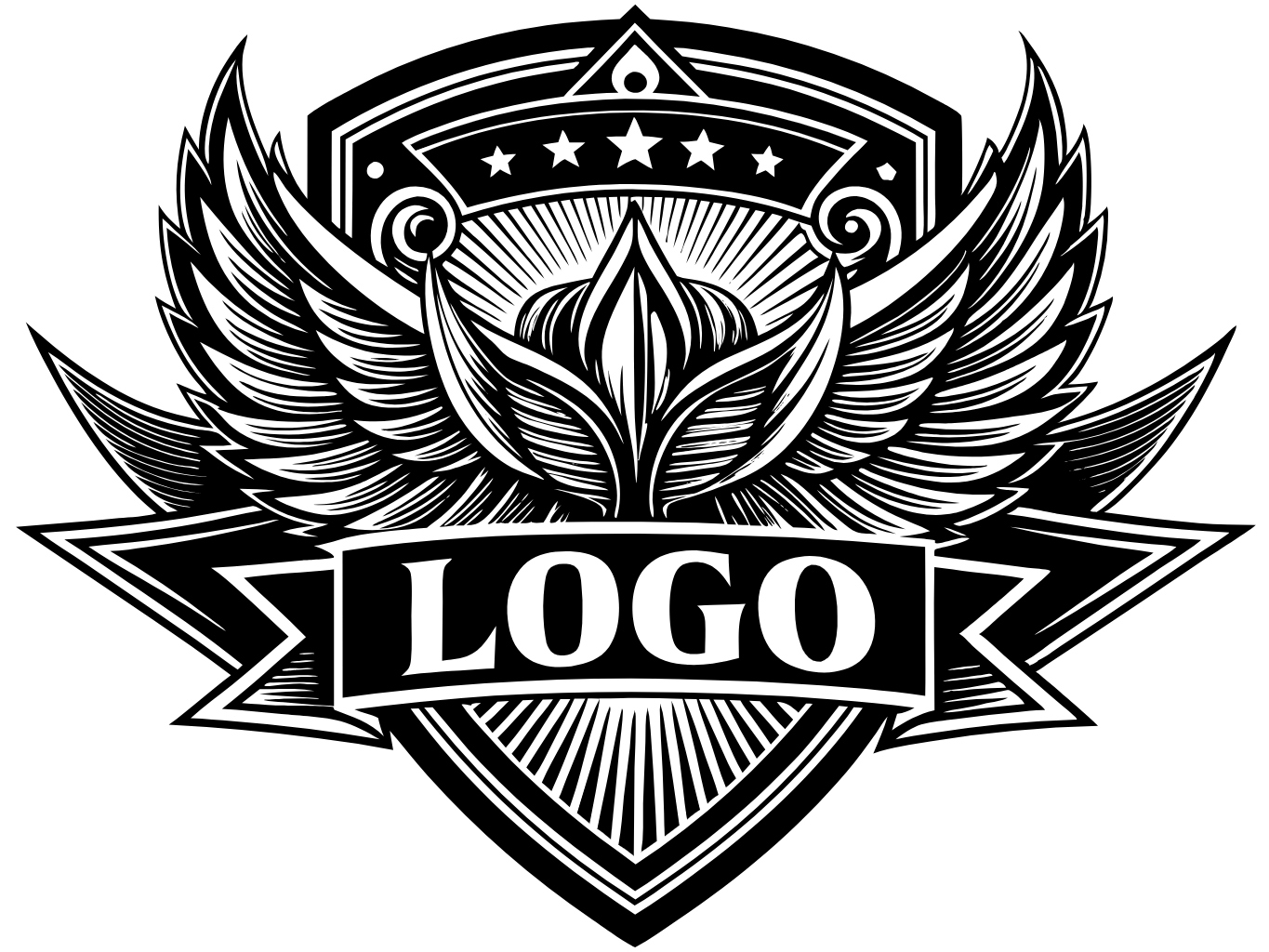 템플릿 template-for-로고 상징 logo (37)