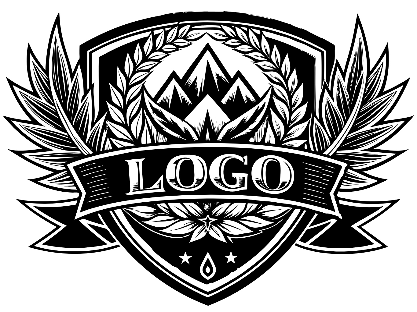 템플릿 template-for-로고 상징 logo (38)