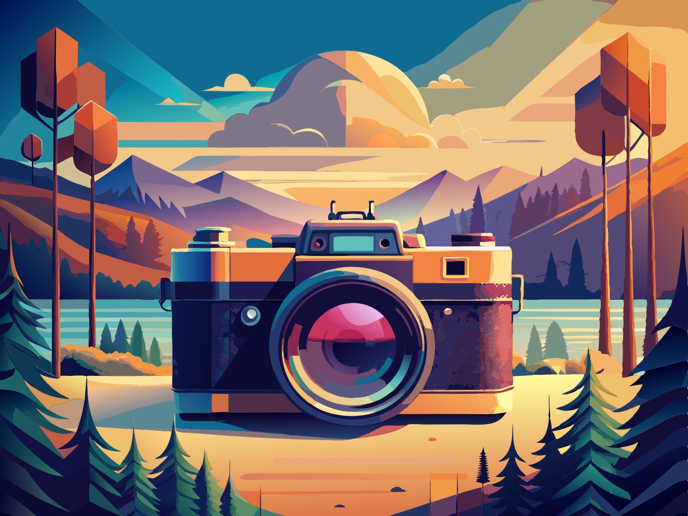 템플릿 template-for-사진기 카메라 camera (4)