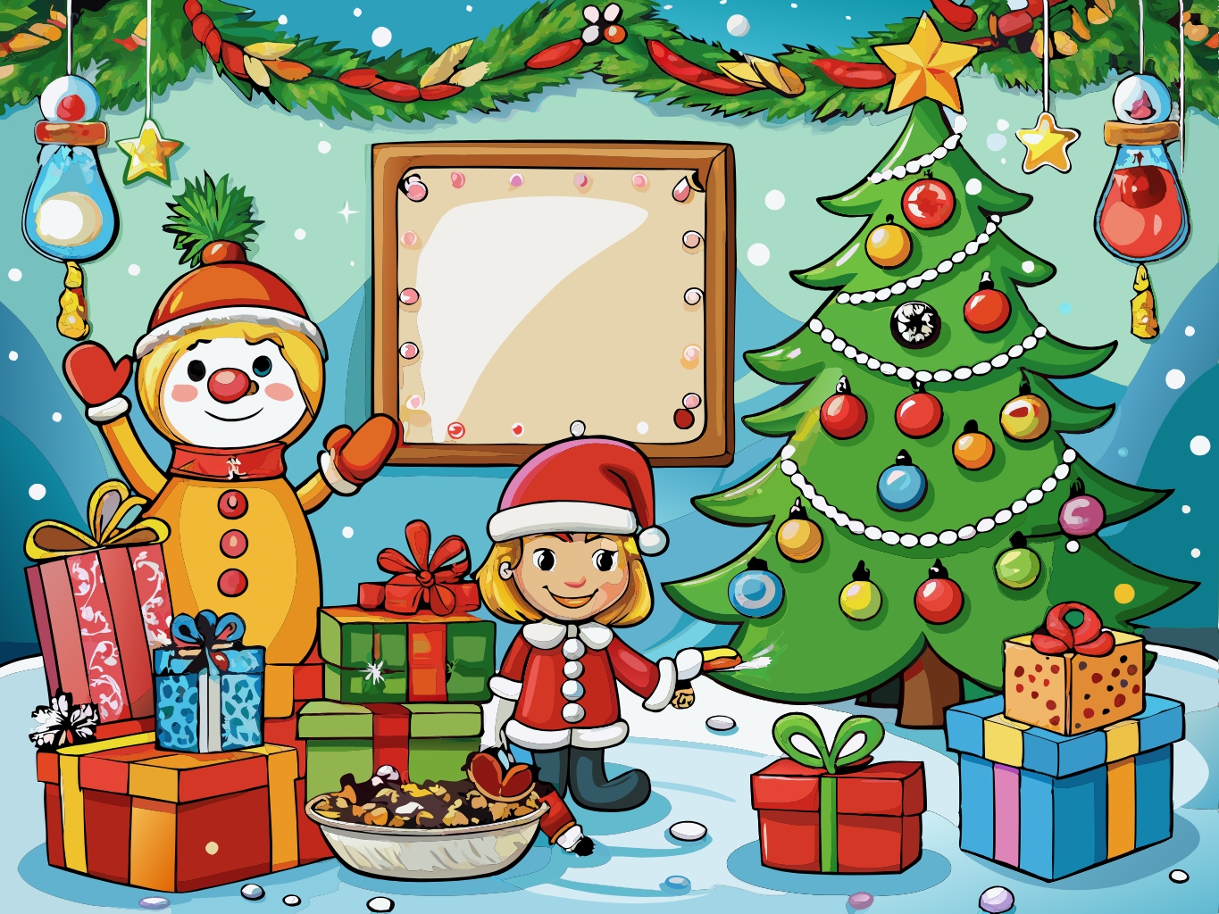 템플릿 template-for-성탄절 크리스마스 christmas (9)