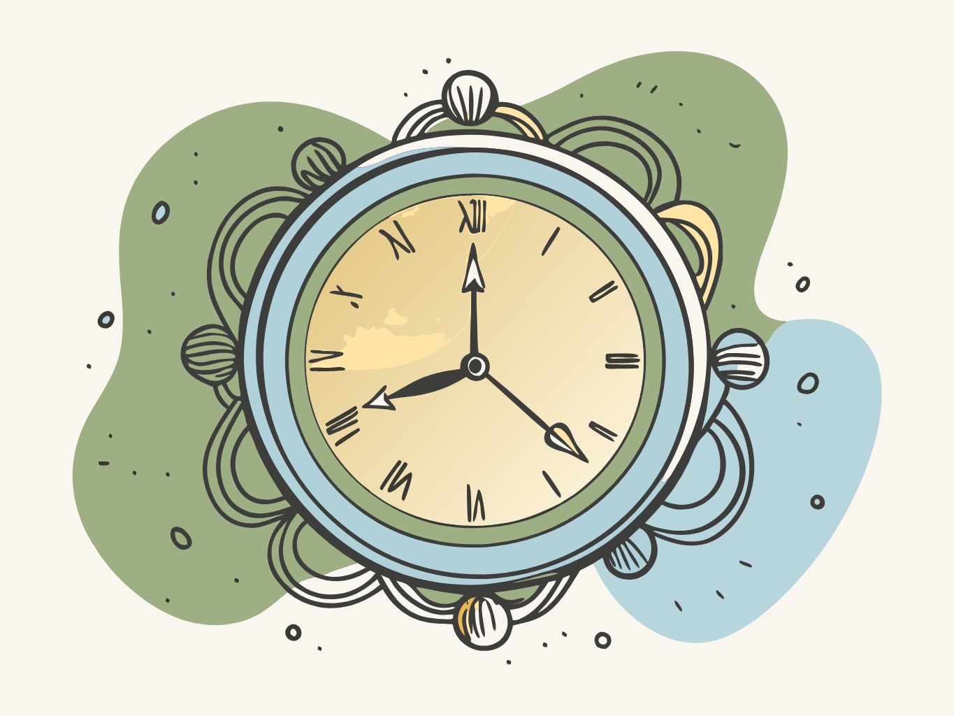 템플릿 template-for-시계 클락 clock (17)