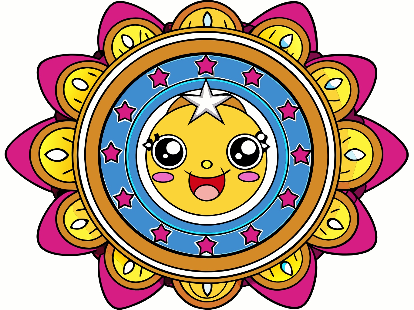 템플릿 template-for-시계 클락 clock (3)