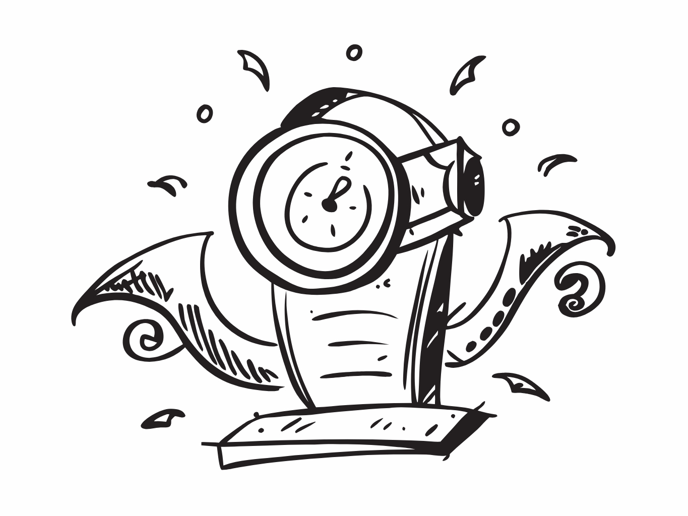 템플릿 template-for-시계 클락 clock (9)