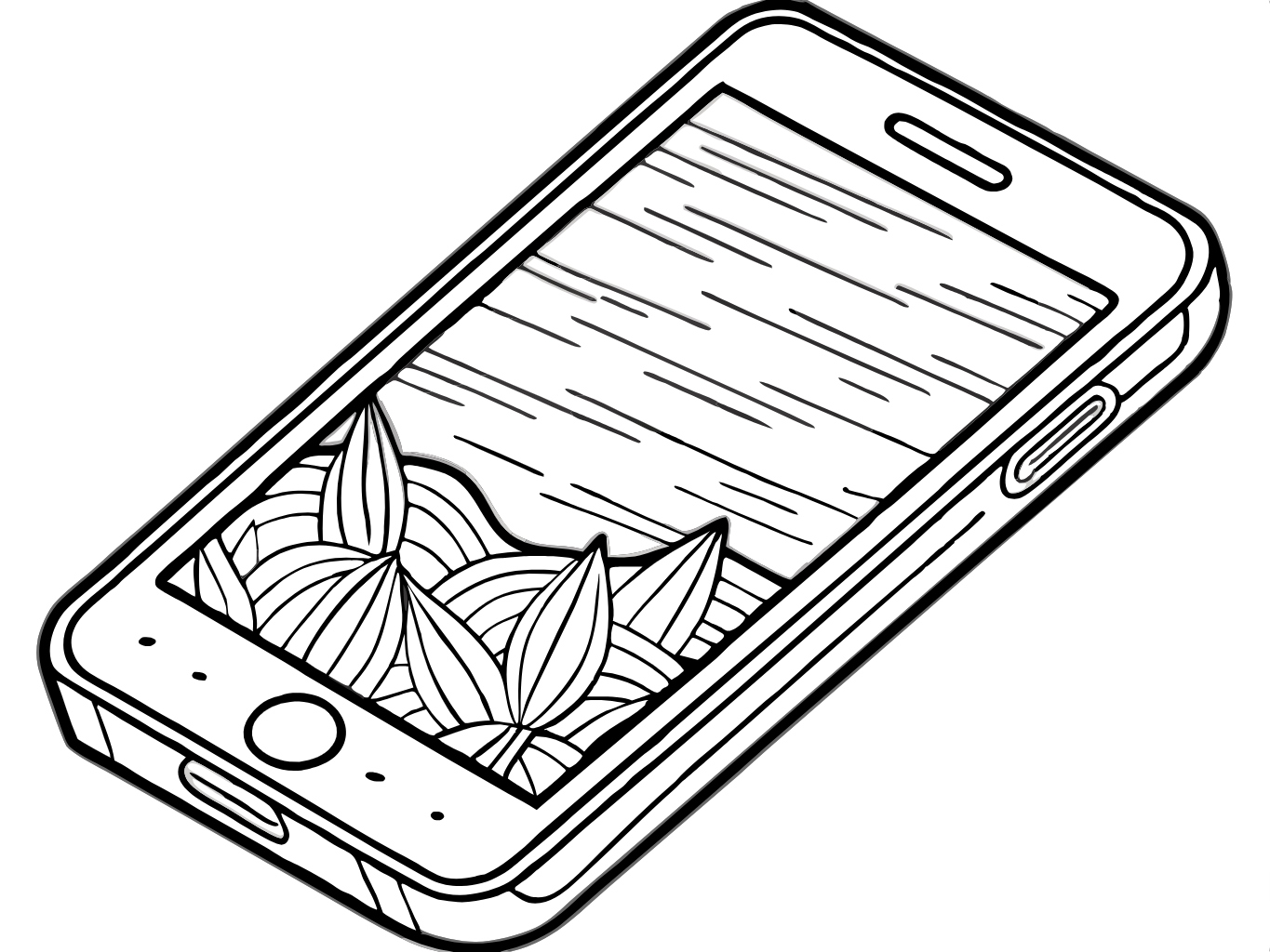 템플릿 template-for-전화기 수화기 폰 phone (24)