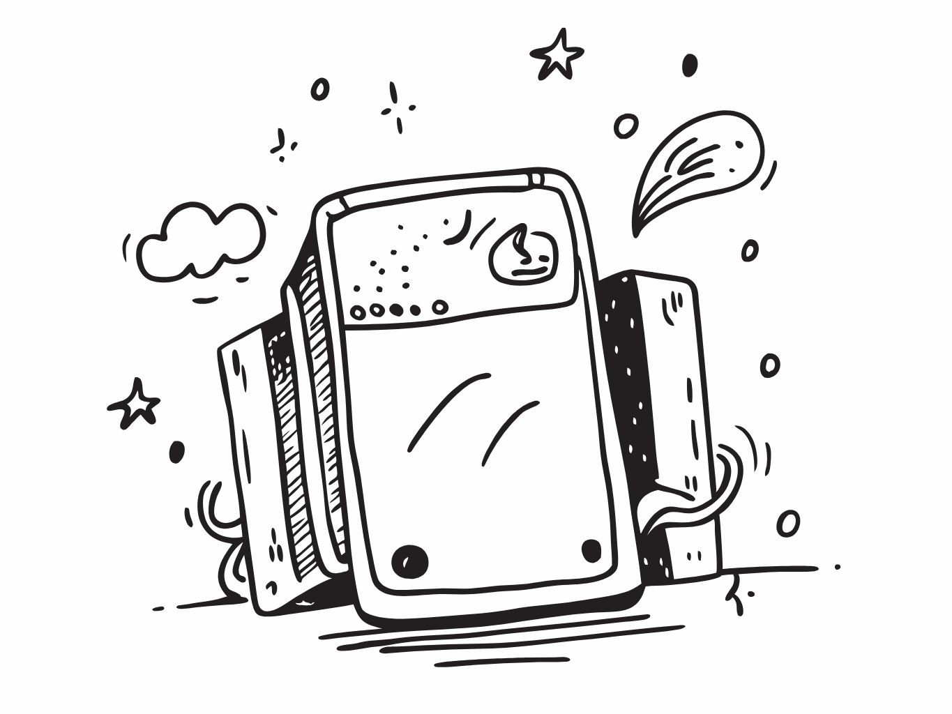 템플릿 template-for-전화기 수화기 폰 phone (8)