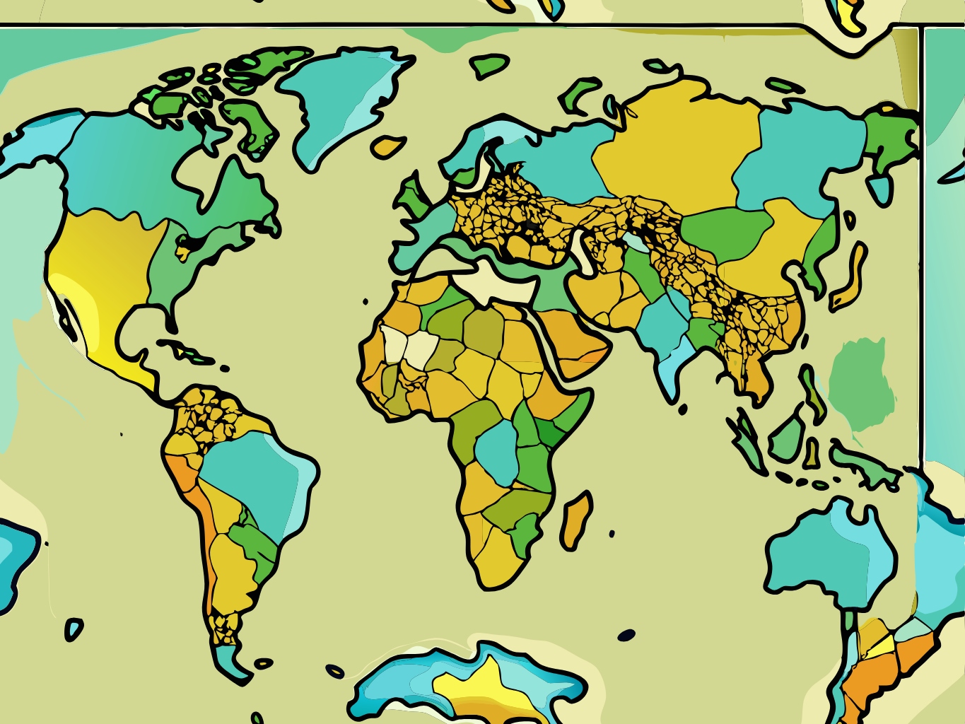 템플릿 template-for-지도 세계지도 월드맵 worldmap (5)