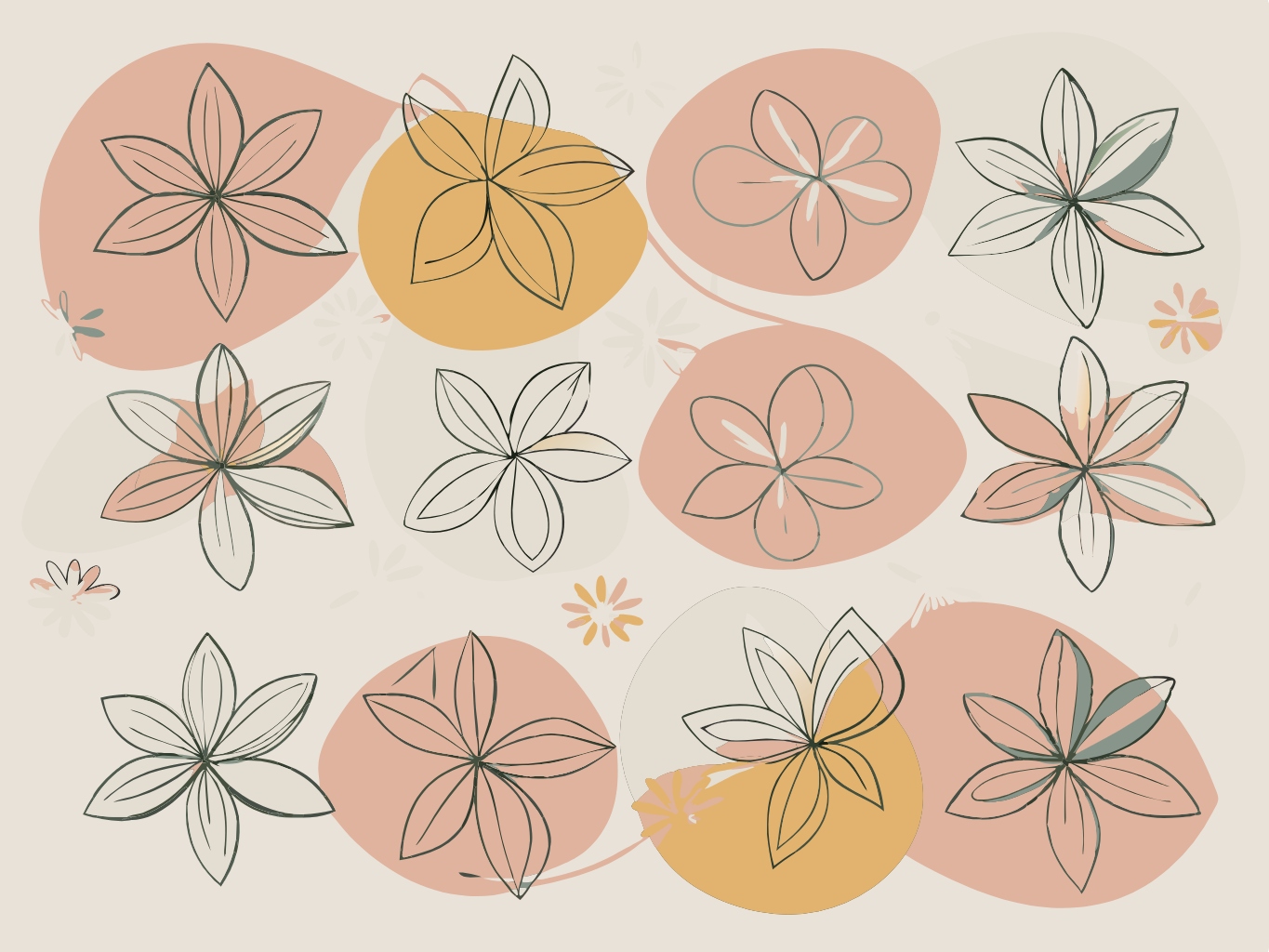 템플릿 template-for-패턴 양식 무늬 pattern (28)