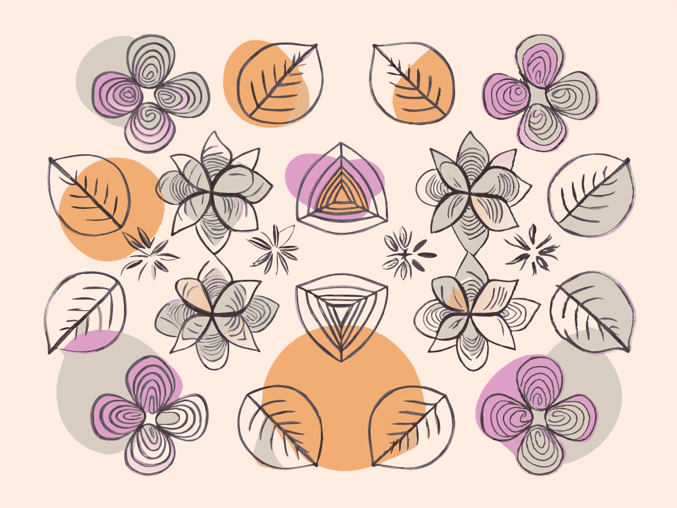 템플릿 template-for-패턴 양식 무늬 pattern (31)