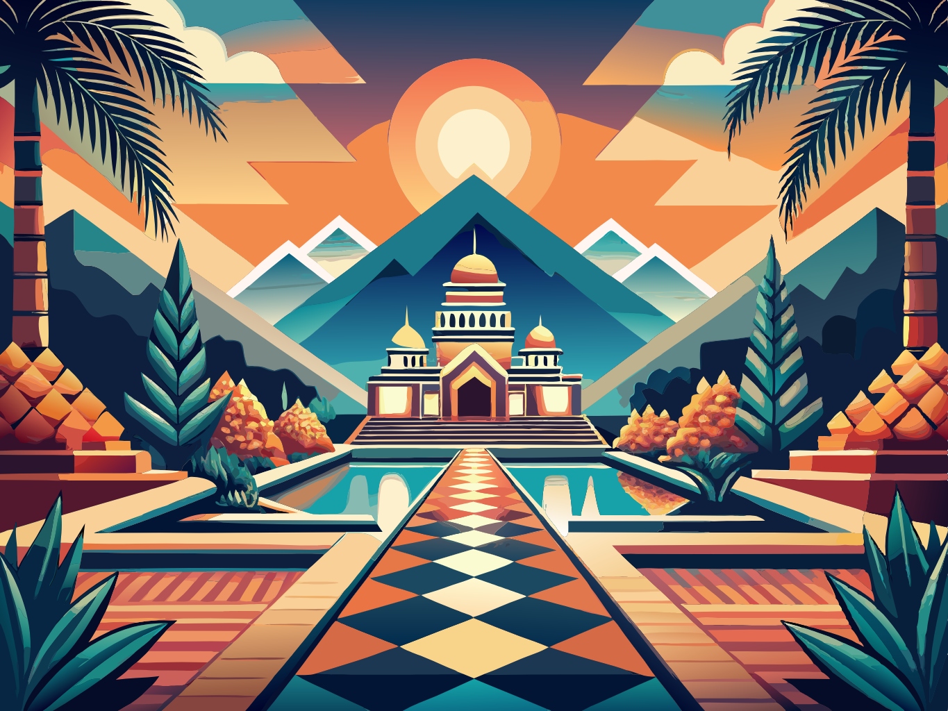 템플릿 template-for-패턴 양식 무늬 pattern (4)