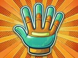 Illustration of a Hand with a Glove on It