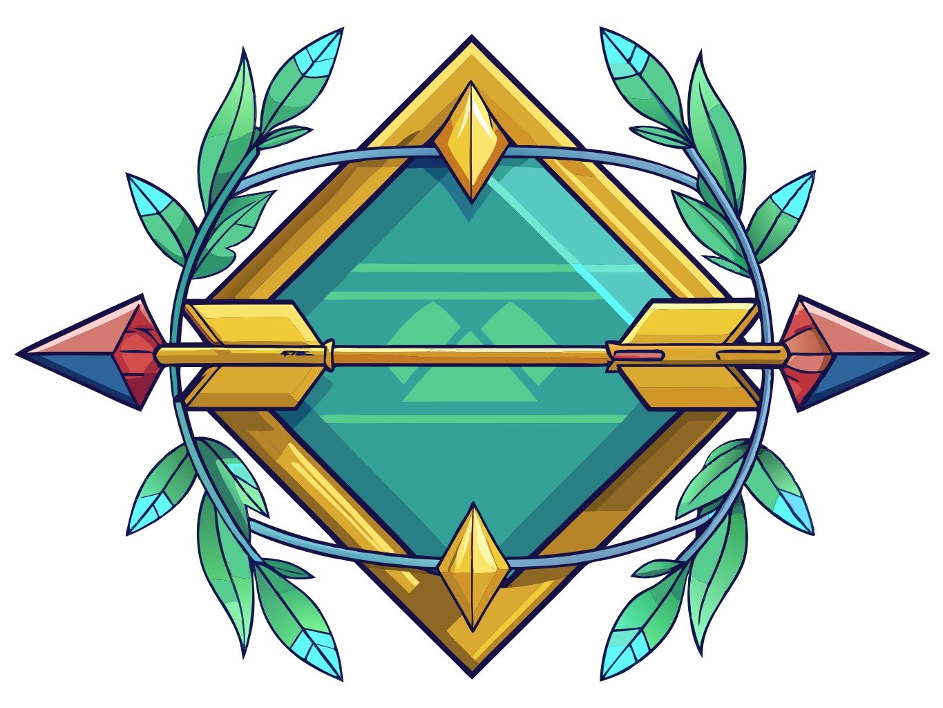 템플릿 template-for-화살 어로우 arrow (2)