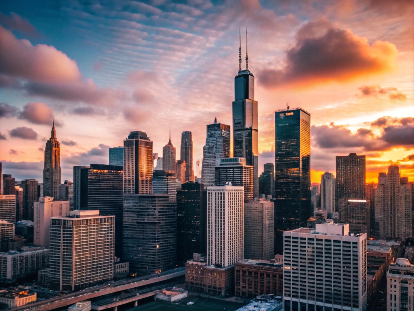 스카이라인, 하늘, 도시, 배경 (30)png 이미지