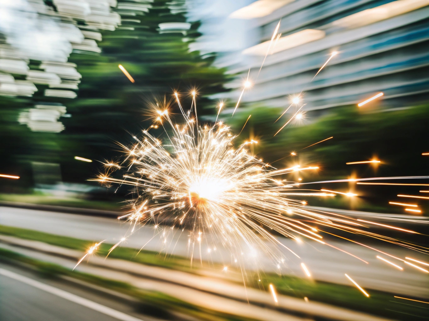 스파크, 튀는, 불꽃, 전기le (22)png 이미지