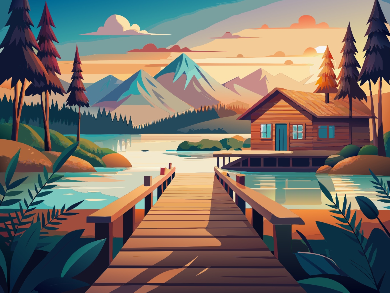 나무배경, 우드배경, 나무무늬wood-background (5)벡터이미지