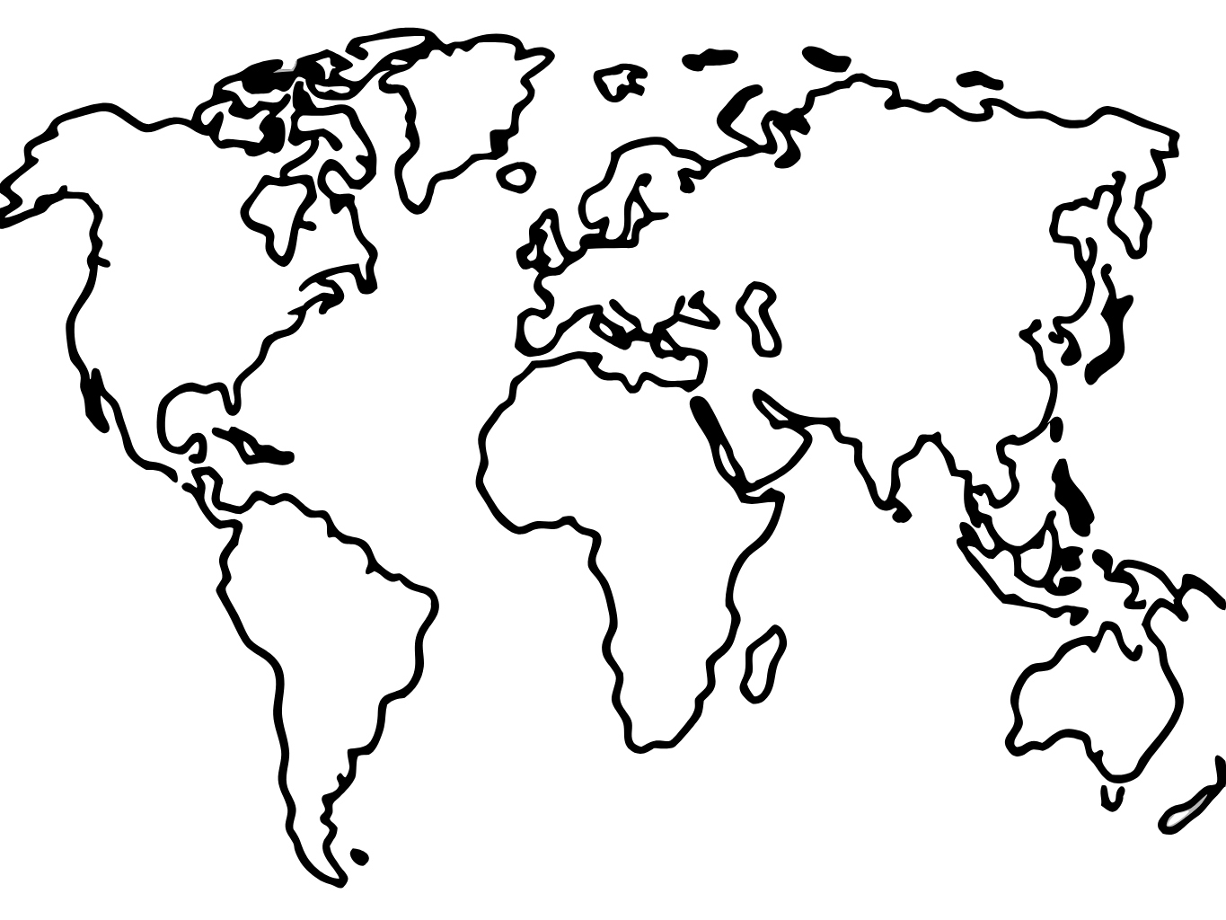 세계지도, 세계전도, 지도world-map (14)벡터이미지
