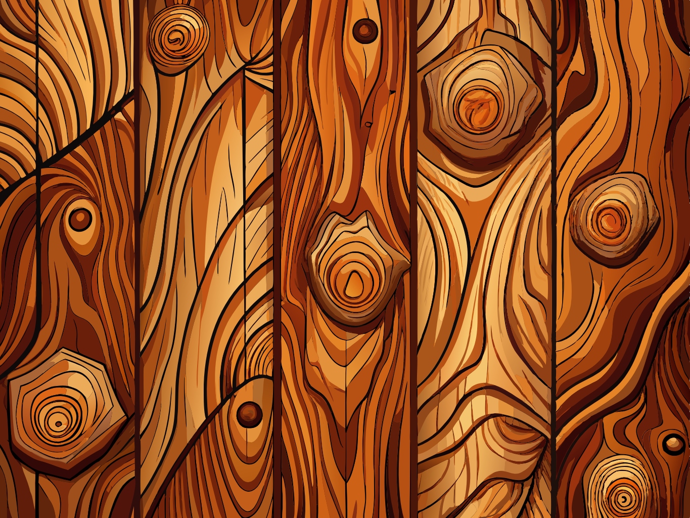 우드, 나무, 무늬wood (7)벡터이미지