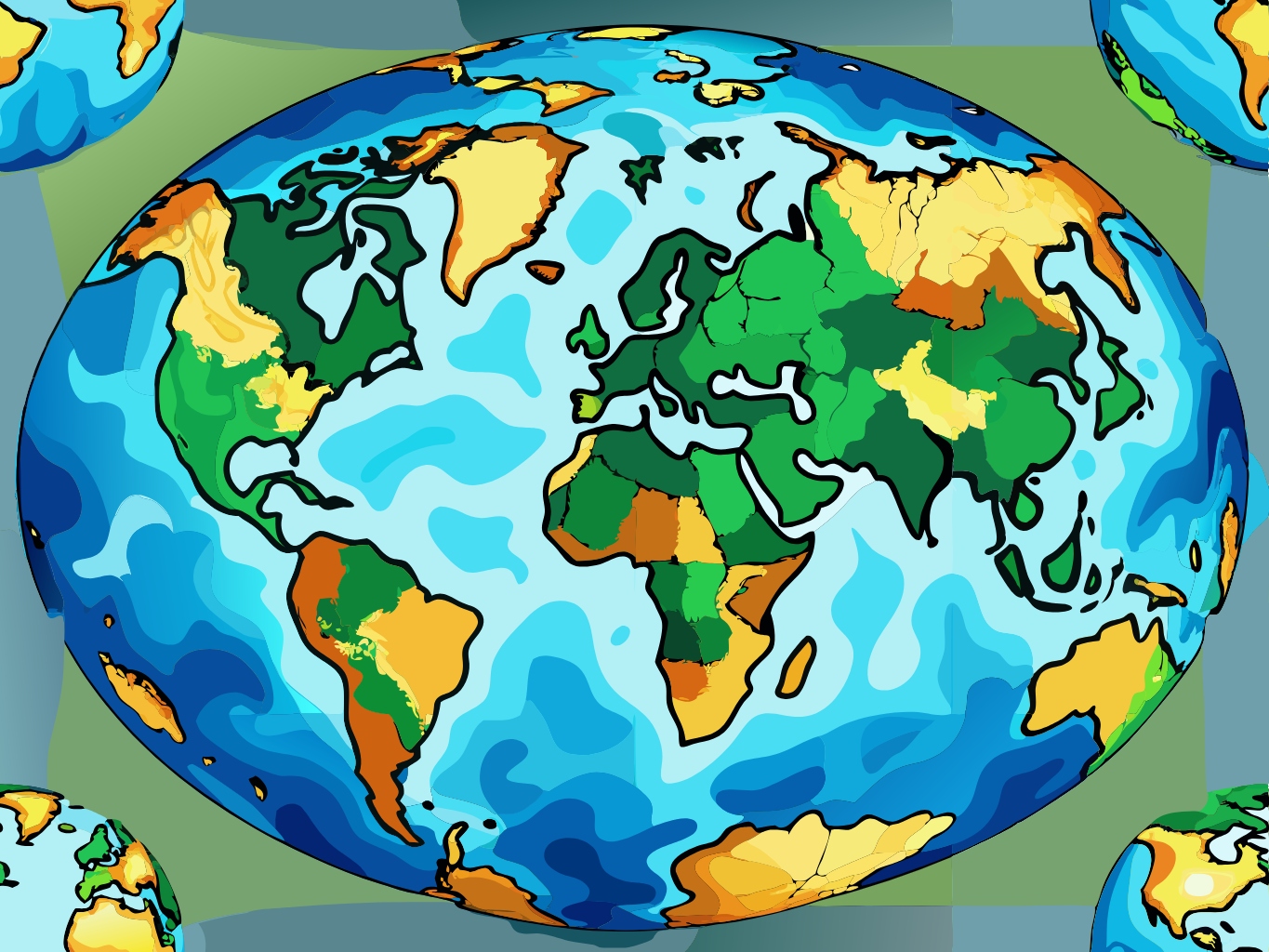 월드, 세상, 세계, 지구world (17)벡터이미지