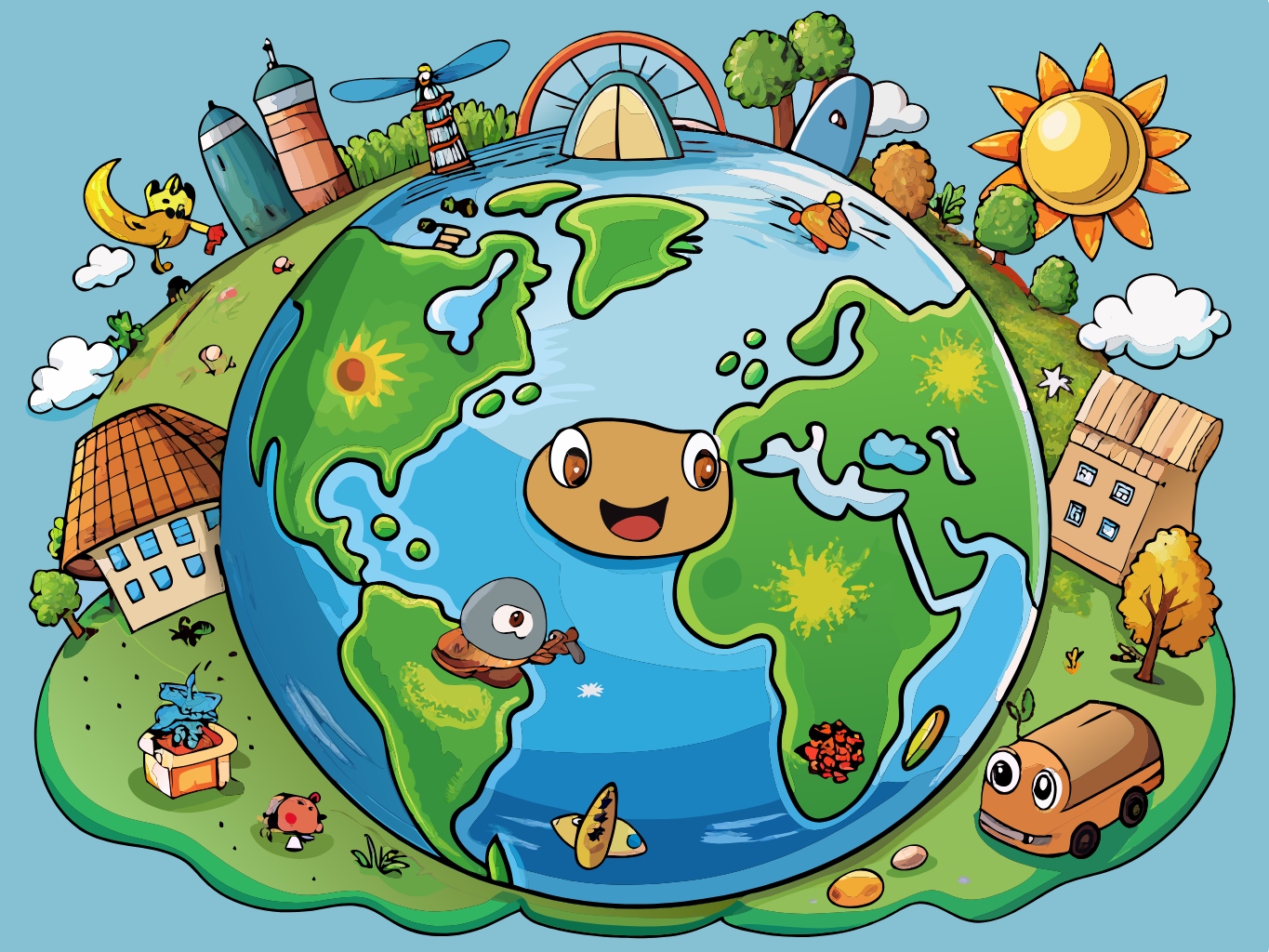 월드, 세상, 세계, 지구world (28)벡터이미지