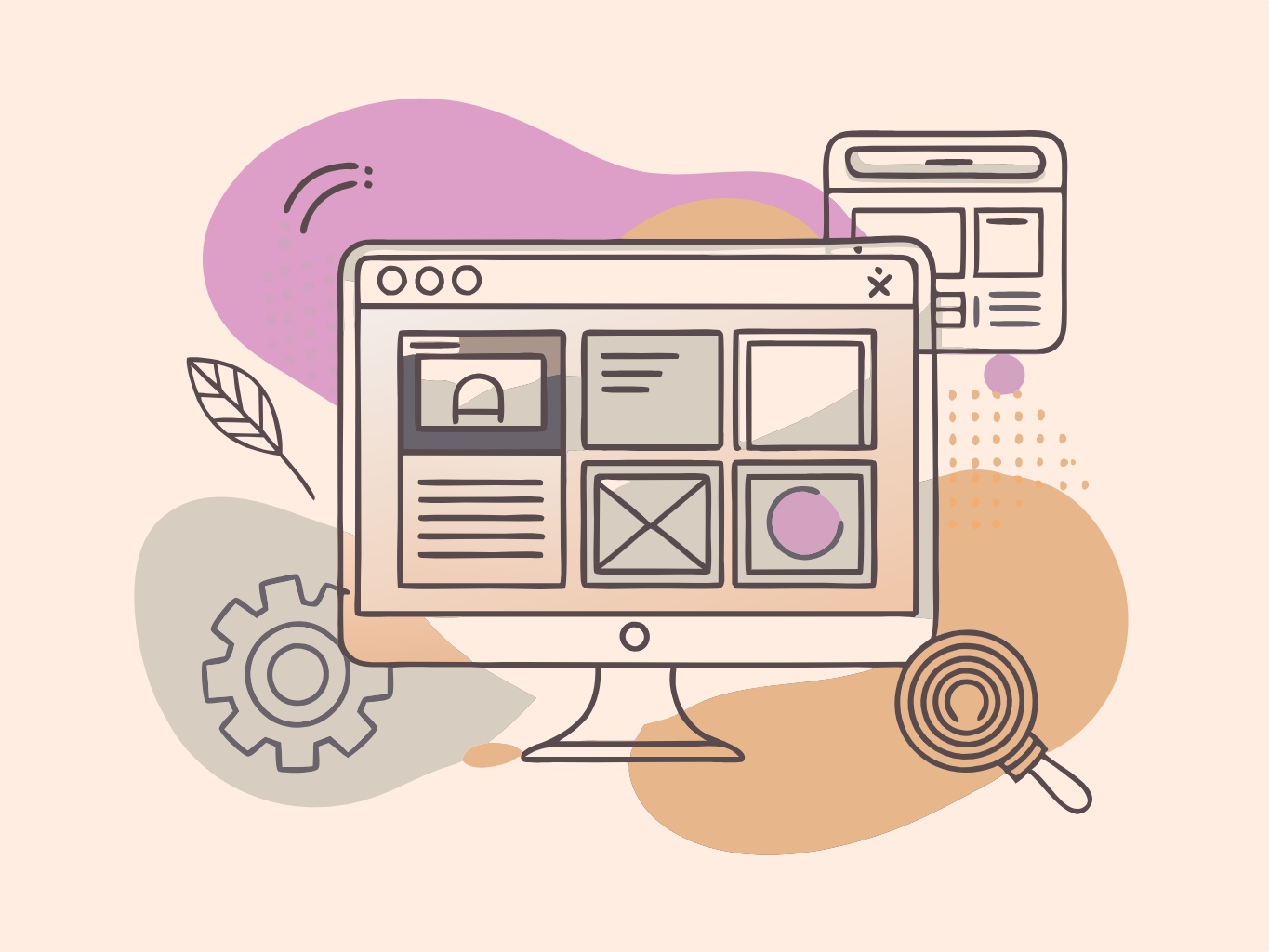 웹, 웹이미지, 네트워크, 컴퓨터web (31)벡터이미지