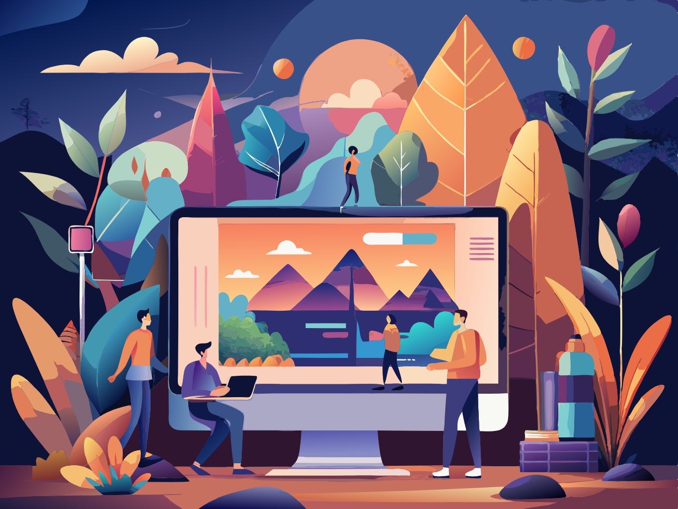 웹, 웹이미지, 네트워크, 컴퓨터web (4)벡터이미지