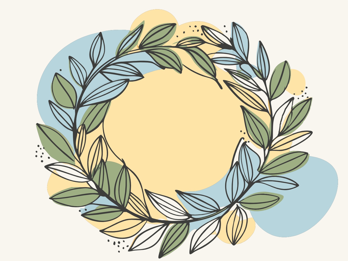 화환, 크리스마스, 화관wreath (4)벡터이미지