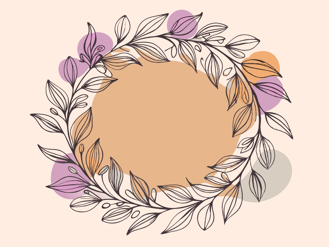 화환, 크리스마스, 화관wreath (6)벡터이미지