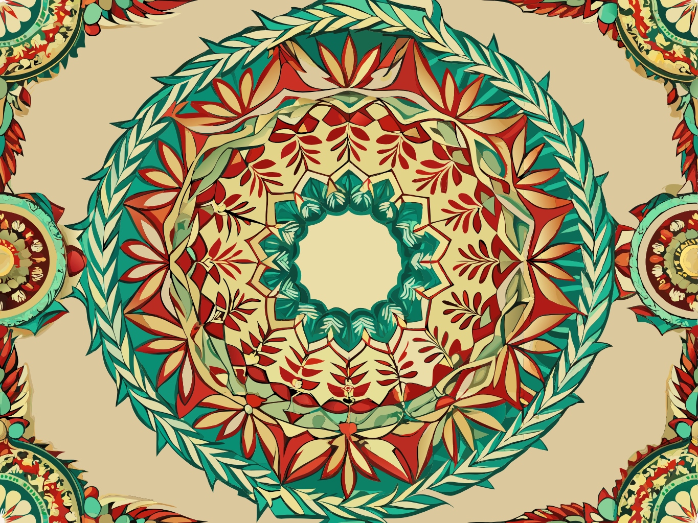 화환, 크리스마스, 화관wreath (8)벡터이미지