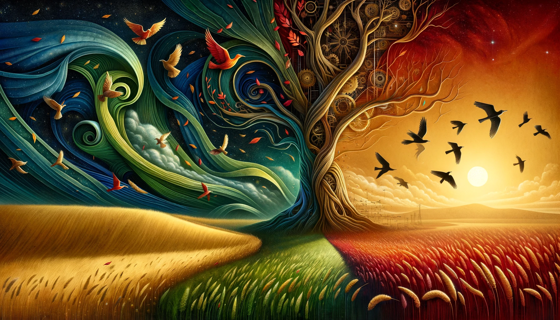 여름과 겨울 사이