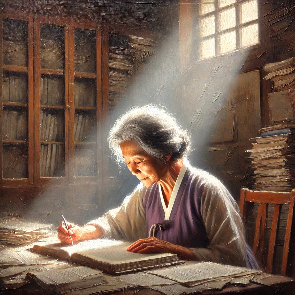 늙어서도 공부하는 엄마를 기억합니다