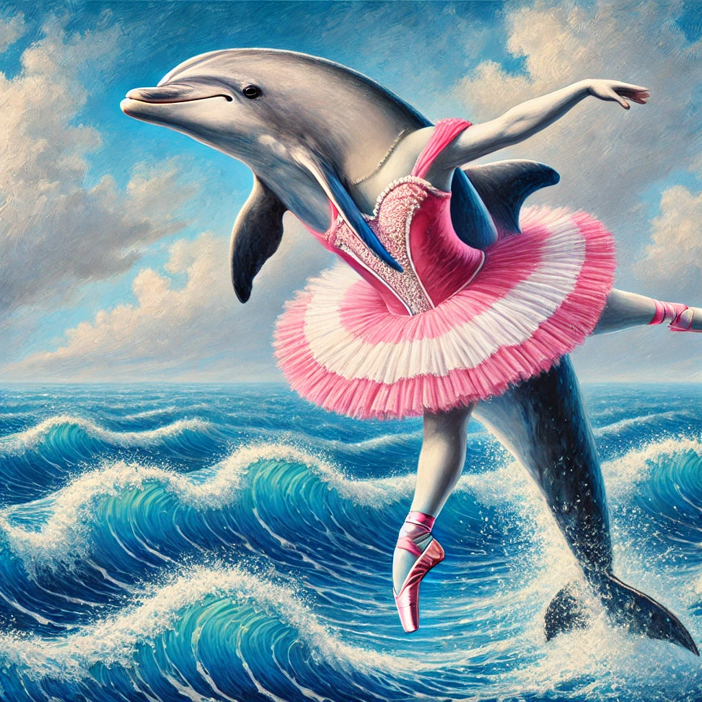 발레리나를 꿈꾸는 돌고래