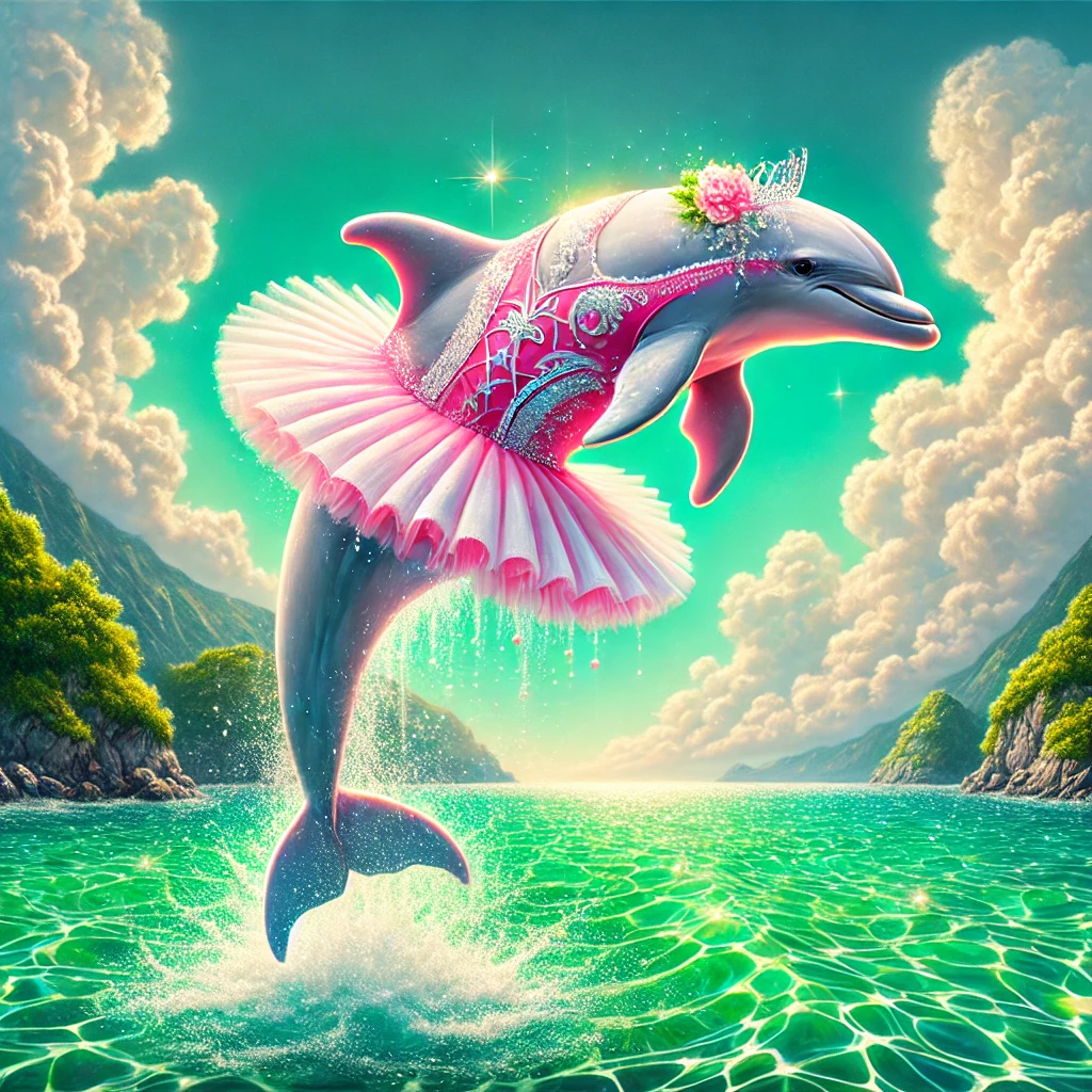 발레하는 돌고래