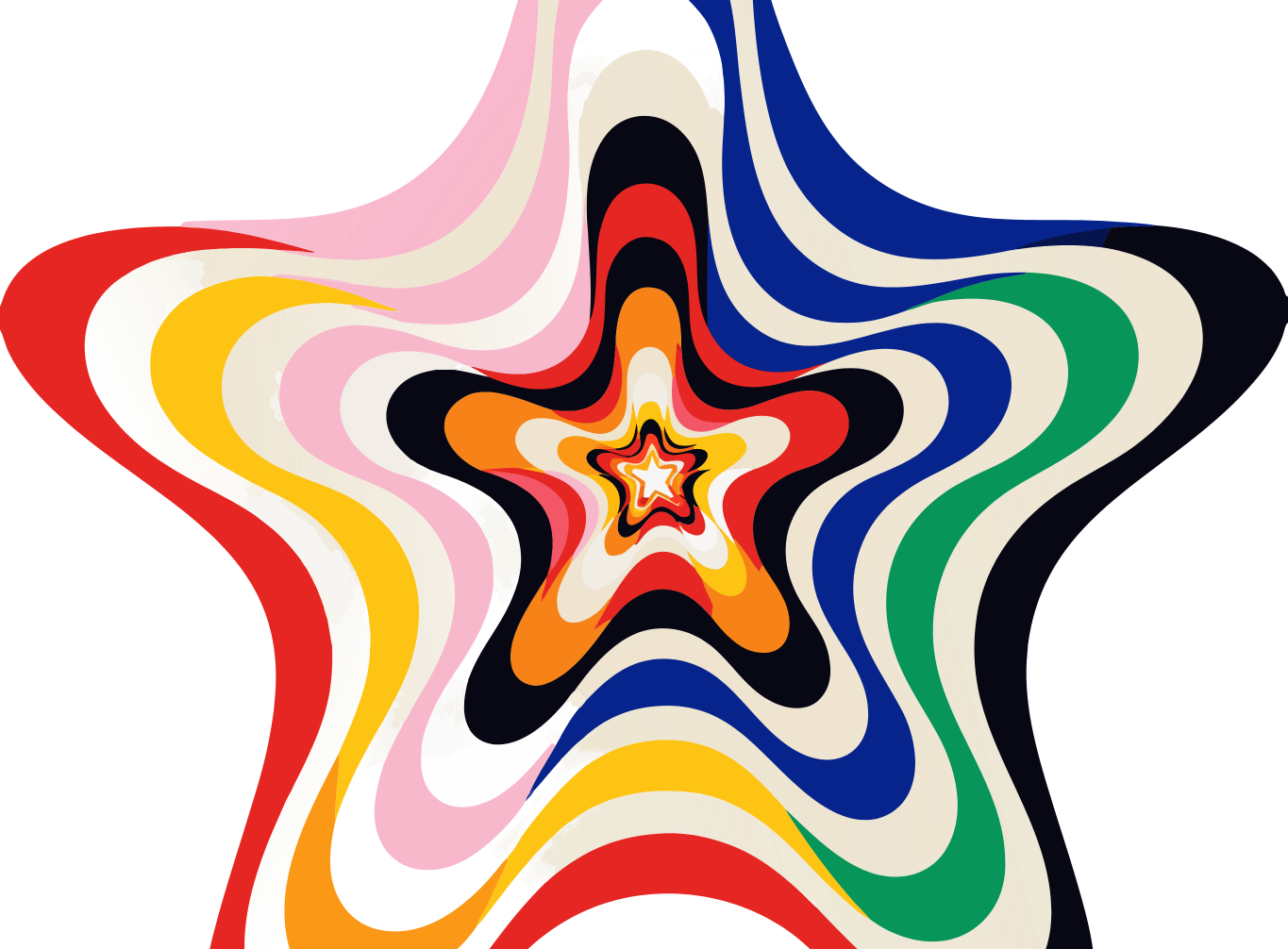 별문양 배경없이 단순