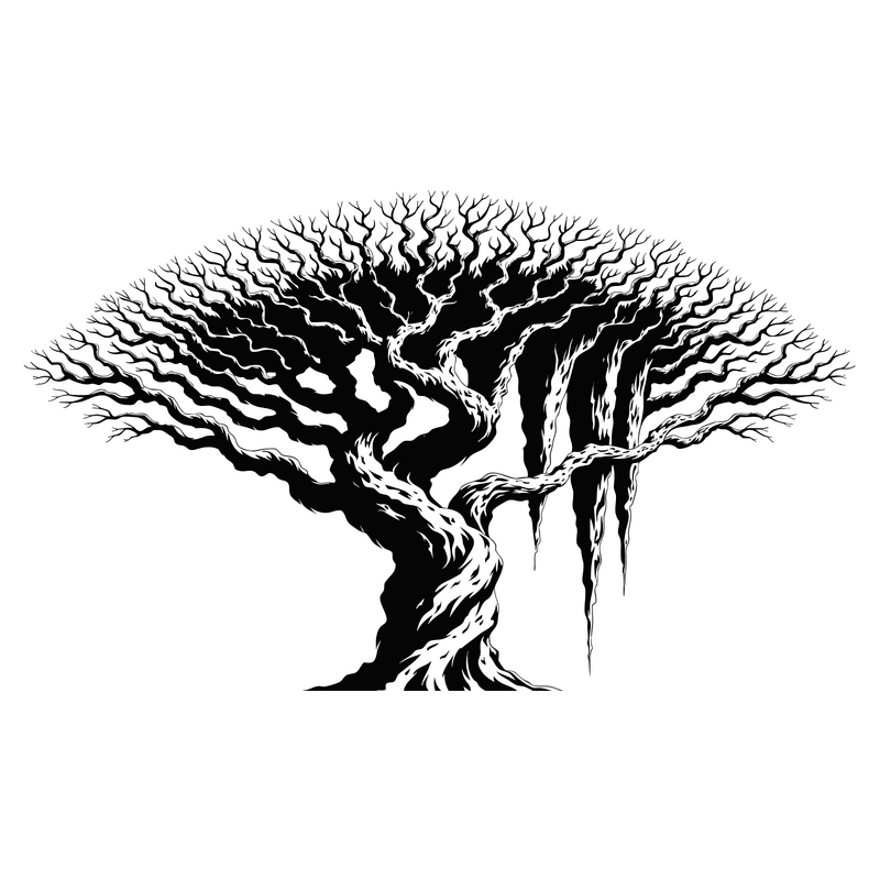 트위스트 트렁크 트리