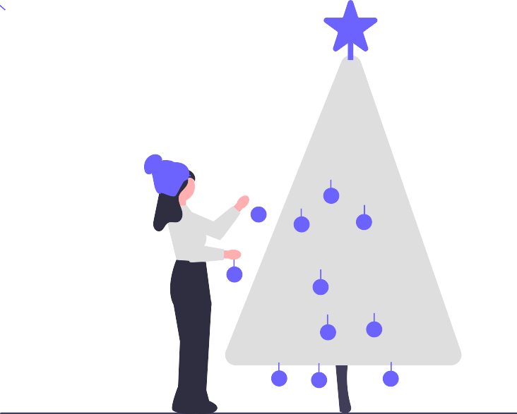 장식 크리스마스 트리 brf2