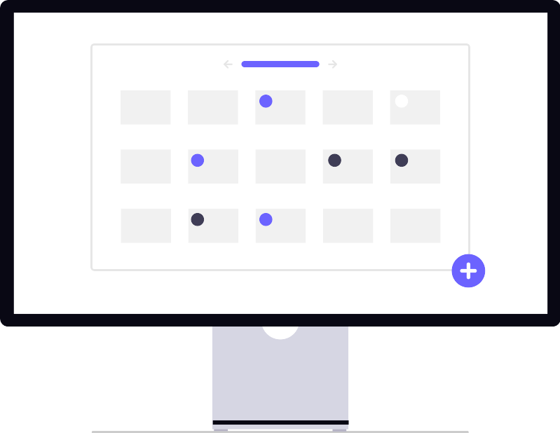 디지털 달력 180l