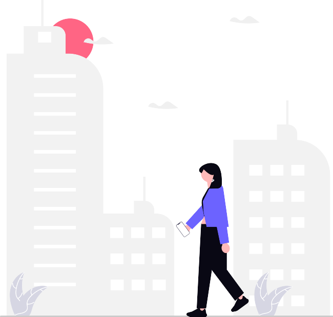 도시 tk65에서 산책