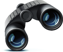 현실적인 binoculars