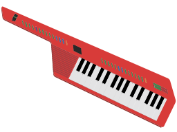 빨간 keytar 계기