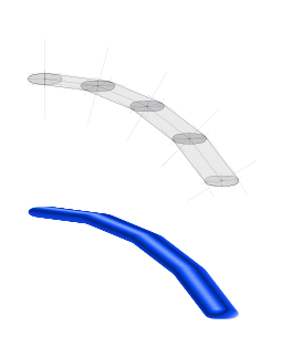 3d 곡선 모형