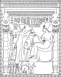 고대 egyptian 장면 2